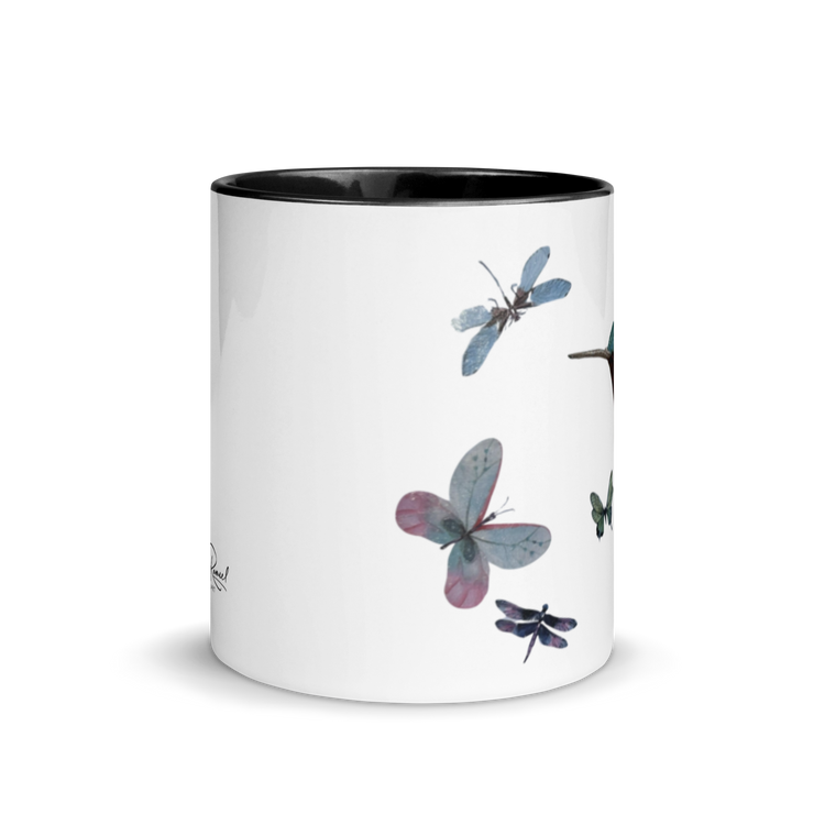 Fluttering Dreams - Artisan Hummingbird Mug