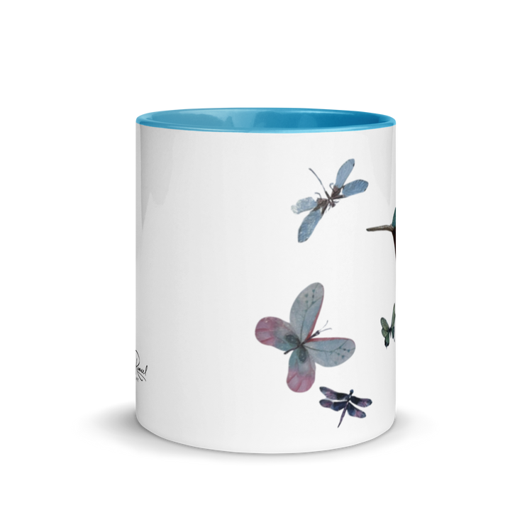 Fluttering Dreams - Artisan Hummingbird Mug