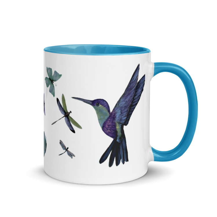 Wings of Wonder -  Artisan Hummingbird Mug
