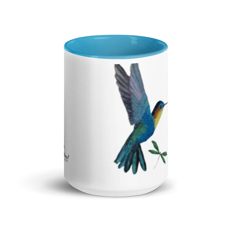 Whispers of Nature - Artisan Hummingbird Mug