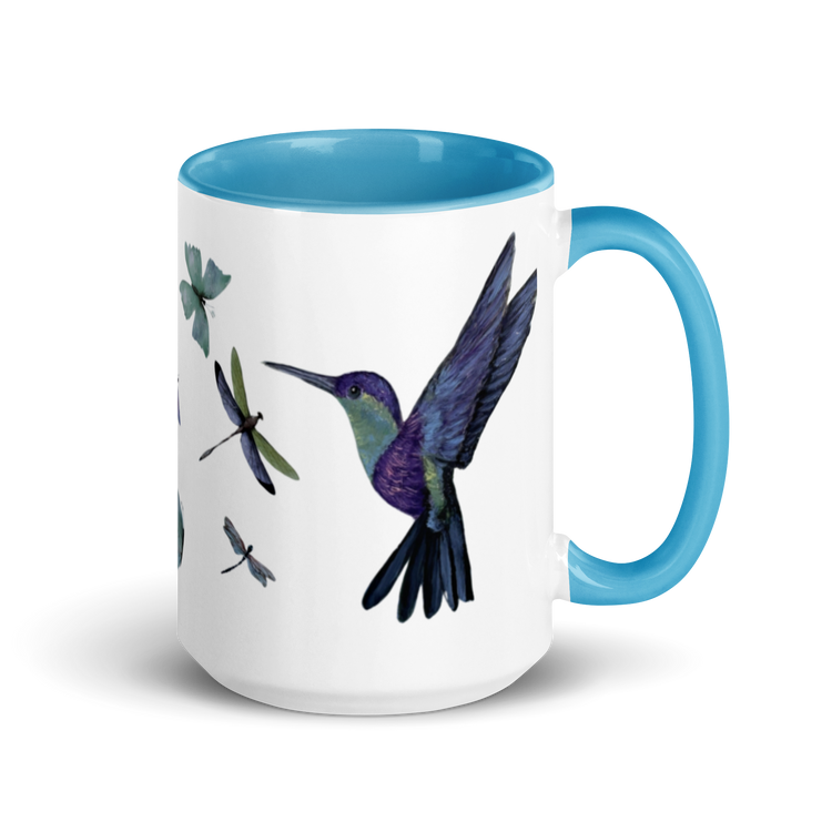 Wings of Wonder -  Artisan Hummingbird Mug
