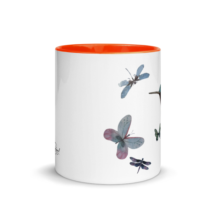 Fluttering Dreams - Artisan Hummingbird Mug