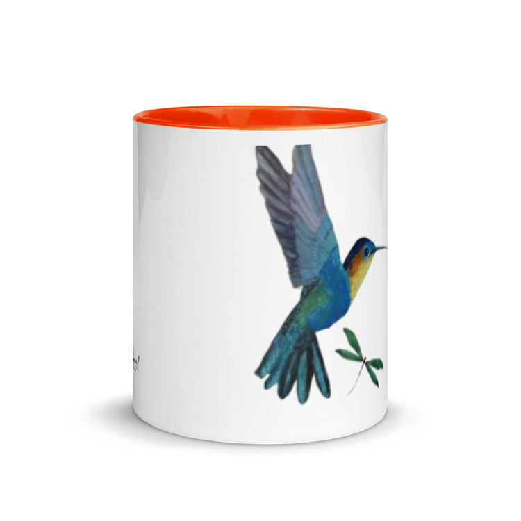 Whispers of Nature - Artisan Hummingbird Mug