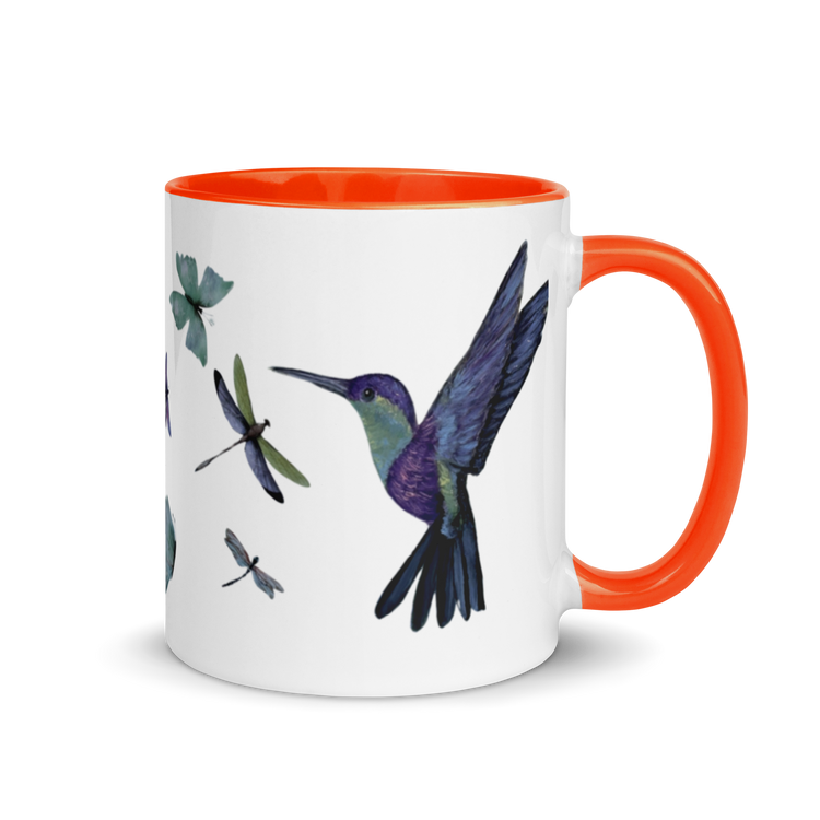 Wings of Wonder -  Artisan Hummingbird Mug
