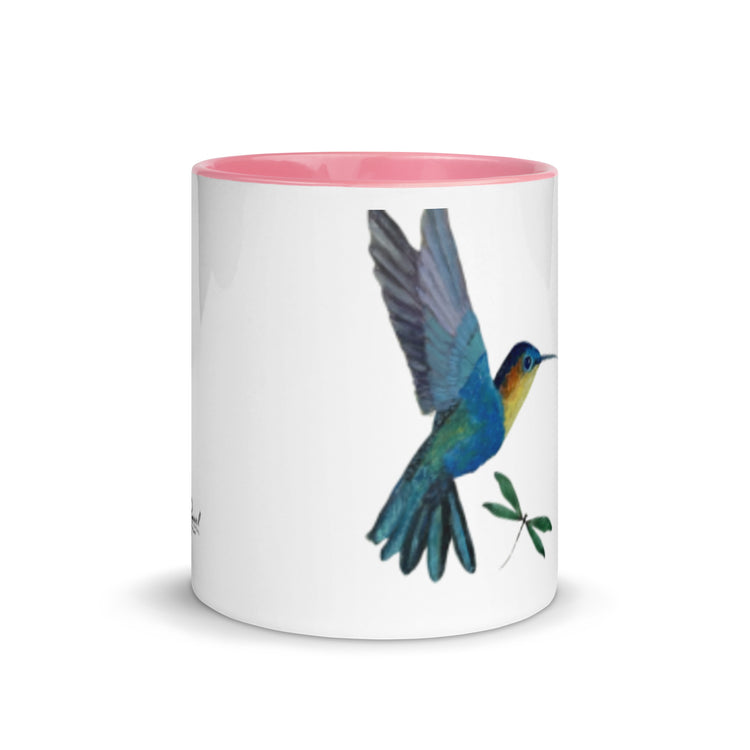 Whispers of Nature - Artisan Hummingbird Mug