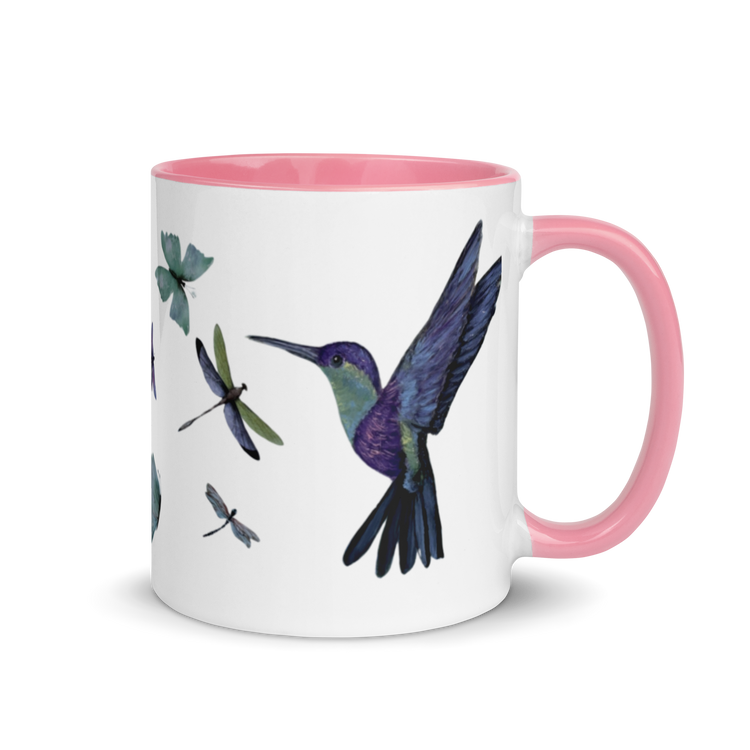 Wings of Wonder -  Artisan Hummingbird Mug