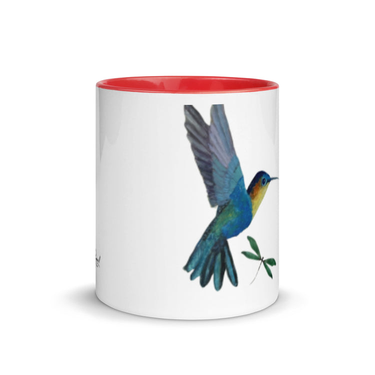 Whispers of Nature - Artisan Hummingbird Mug