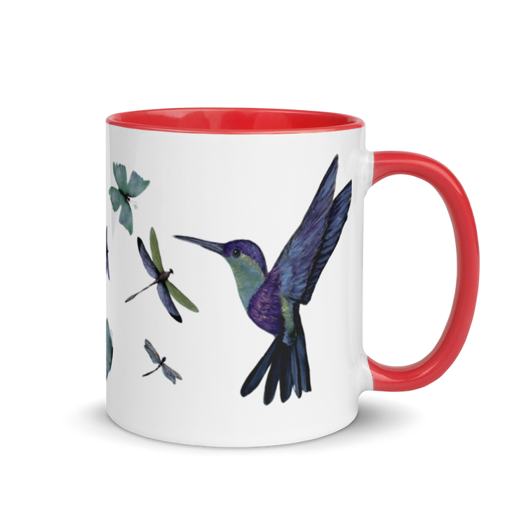Wings of Wonder -  Artisan Hummingbird Mug