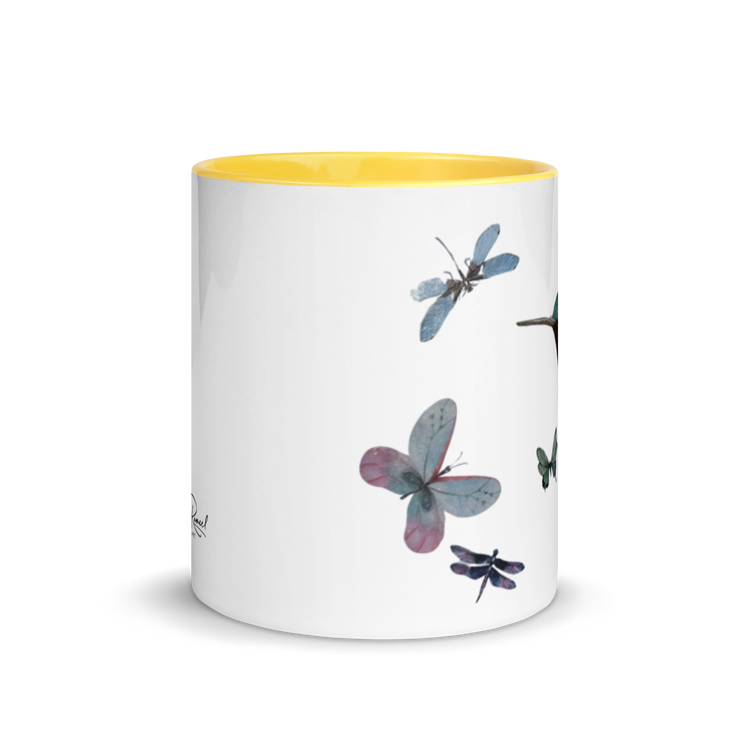 Fluttering Dreams - Artisan Hummingbird Mug