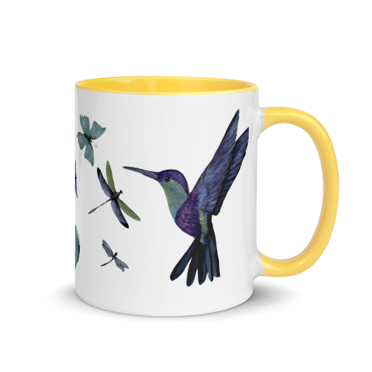 Wings of Wonder -  Artisan Hummingbird Mug