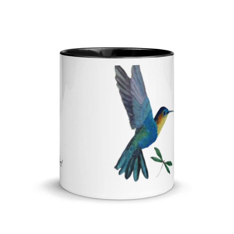 Whispers of Nature - Artisan Hummingbird Mug