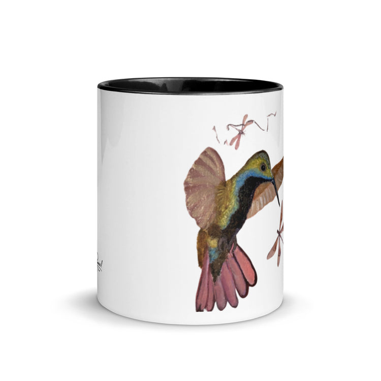 Harmony in Flight - Artisan Hummingbird Mug