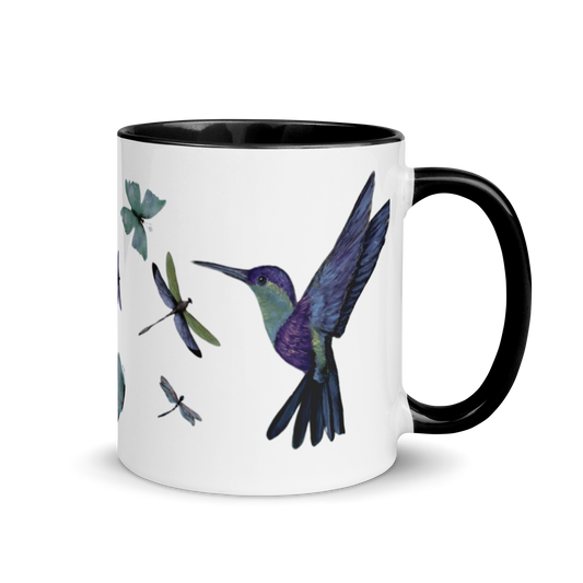 Wings of Wonder -  Artisan Hummingbird Mug
