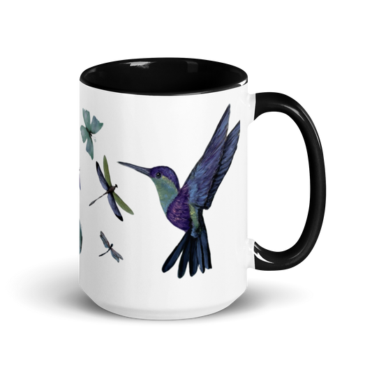 Wings of Wonder -  Artisan Hummingbird Mug