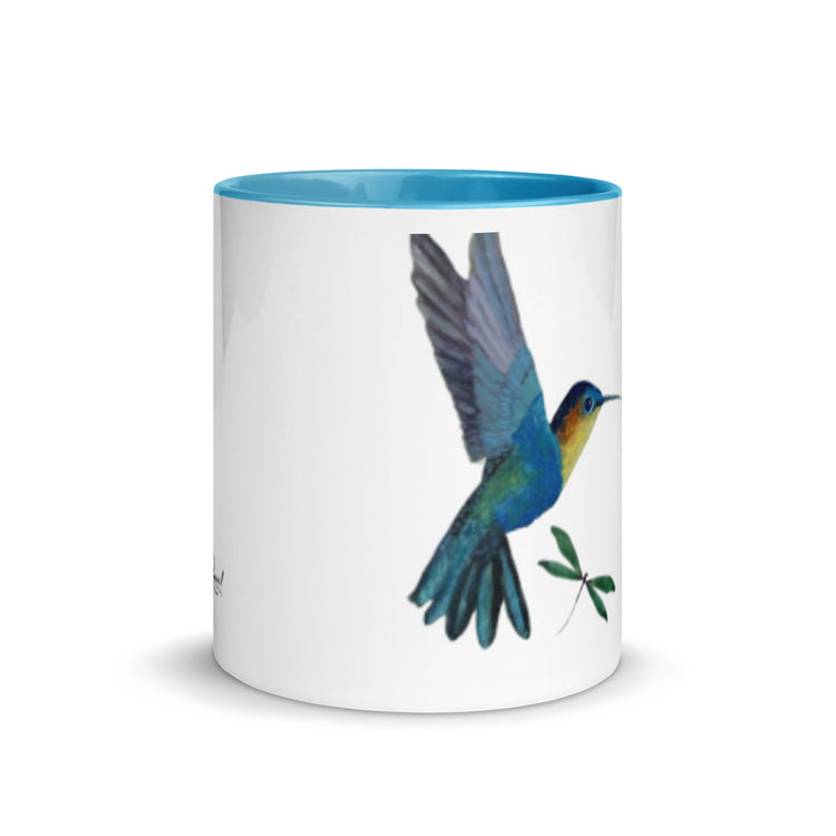 Whispers of Nature - Artisan Hummingbird Mug