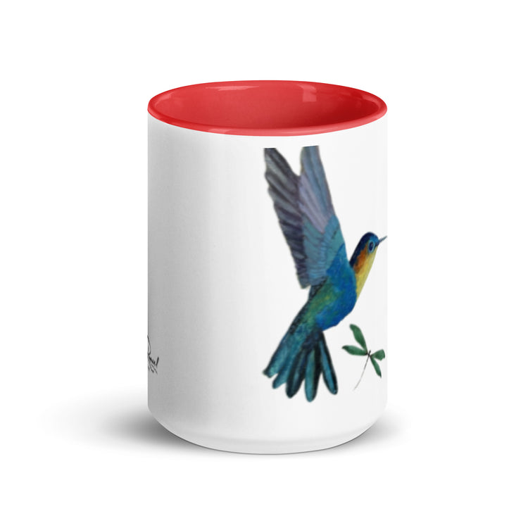 Whispers of Nature - Artisan Hummingbird Mug