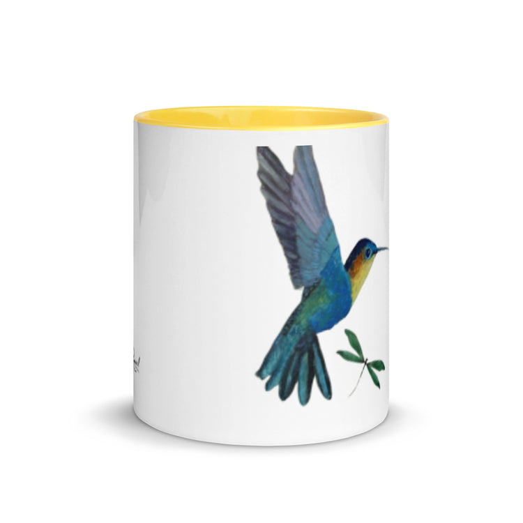 Whispers of Nature - Artisan Hummingbird Mug